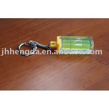 keyring with water level